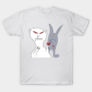 Vampire and bunny T-Shirt